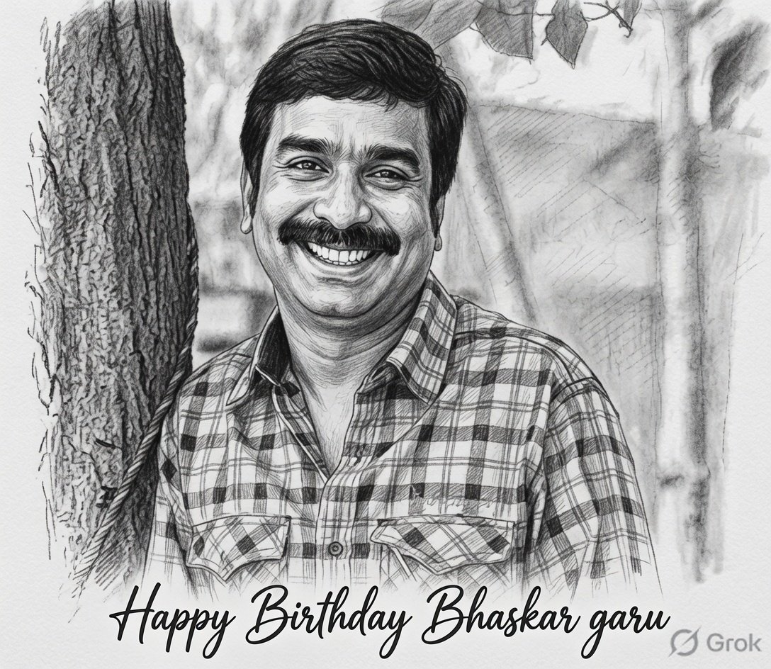 27stories_'s tweet photo. ట్రెండ్‌కి తగ్గట్టు పదాలతో ఆడుకుంటూ పాటలు రాయటం ఒకెత్తు అయితే, ఆ సాహిత్యం ఆబాలగోపాలాన్ని అలరించటం మరో ఎత్తు! 

పుట్టినరోజు శుభాకాంక్షలు సర్ @bhaskarabhatla 🙏💚 https://t.co/D4Gzfuy0z2
