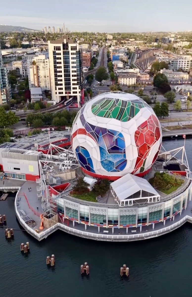 KarmSumal's tweet photo. Vancouver showing out for #WorldCup2026 https://t.co/wduvoEteIP