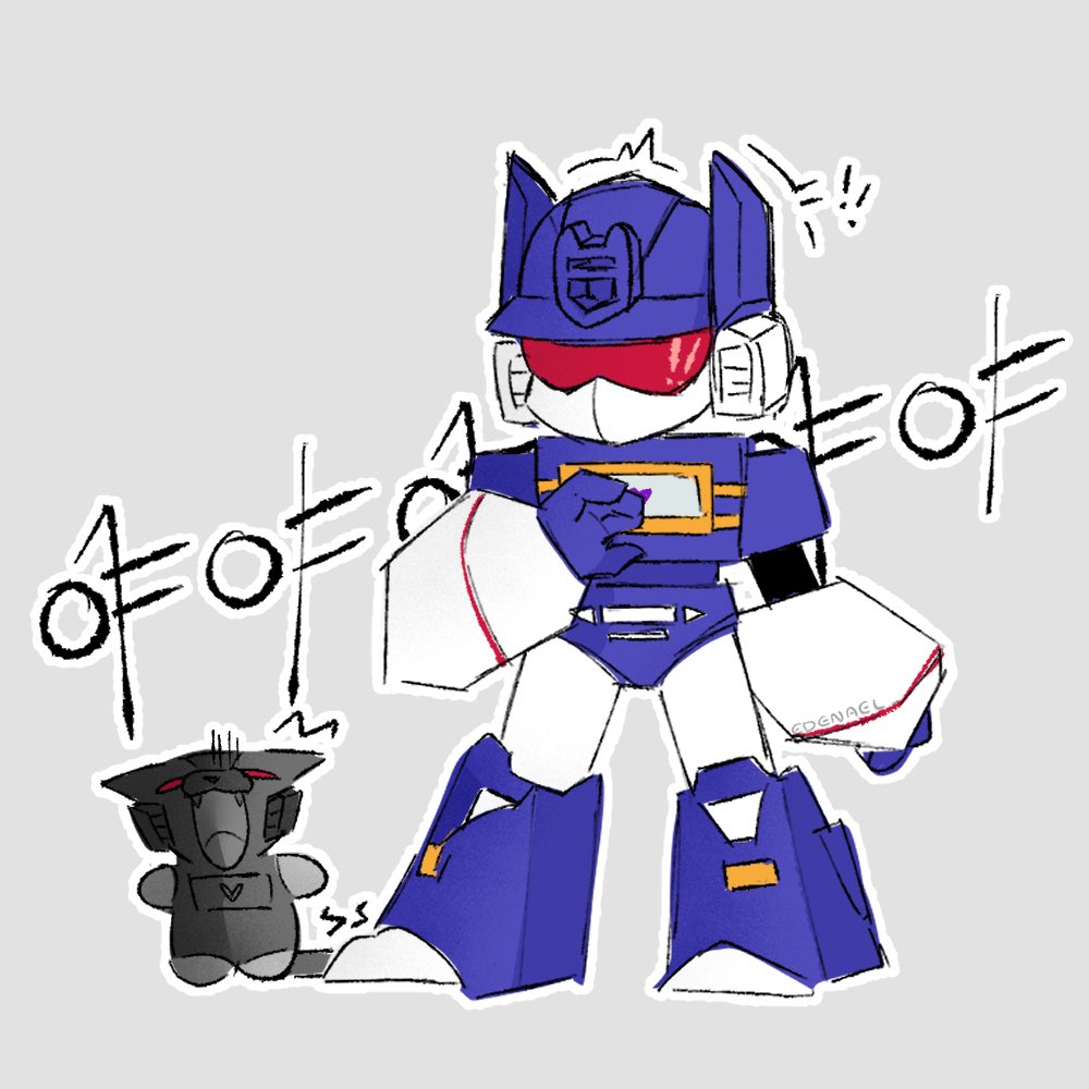 Edenael_'s tweet photo. Nooooo baby’s tail 
#soundwave #transformers https://t.co/e8XmgL9IR5