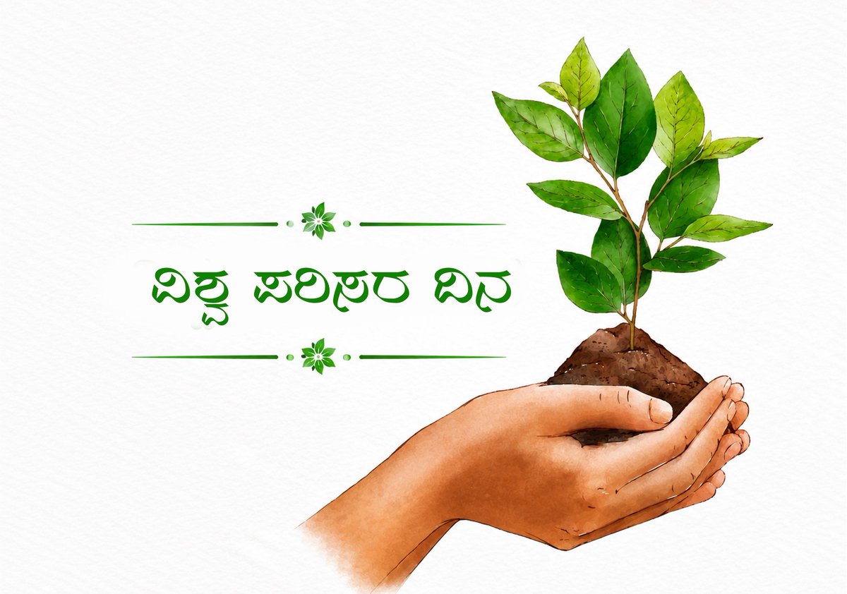 YashoMarga's tweet photo. Together for a cleaner, greener, and brighter future. Happy World Environment Day!
#YashoMarga #Yash
#WorldEnvironmentDay https://t.co/2aDfjKXCgw