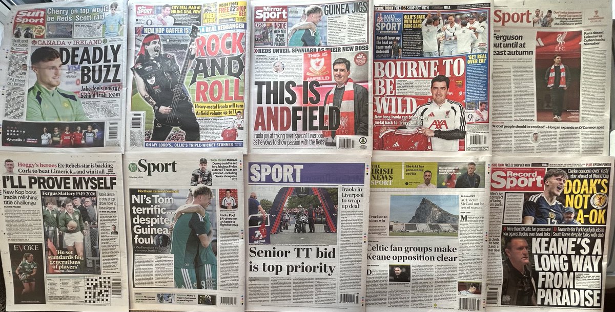 EDiamond136's tweet photo. GOOD MORNING HERES THE SPORTS HEADLINES FOR FRIDAY 5-6-26 …..#BuyANewspaper https://t.co/YuaAsjqkLV