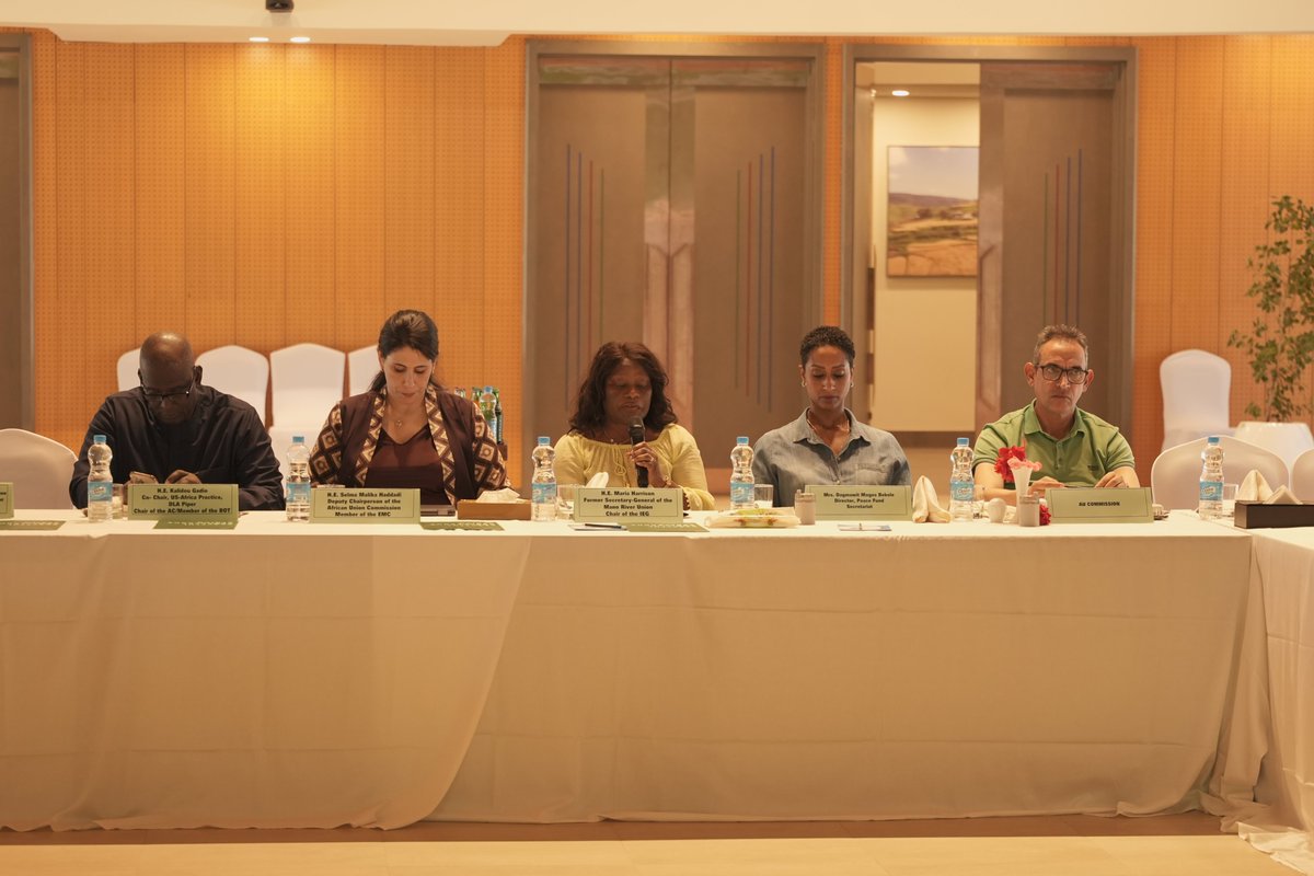AUPeaceFund's tweet photo. The first-ever Joint Retreat of the African Union Peace Fund Governance Bodies brought together key stakeholders to advance discussions on transparency, accountability, strategic coordination, and sustainable African-led peace financing. https://t.co/Zj3K0EEoGU