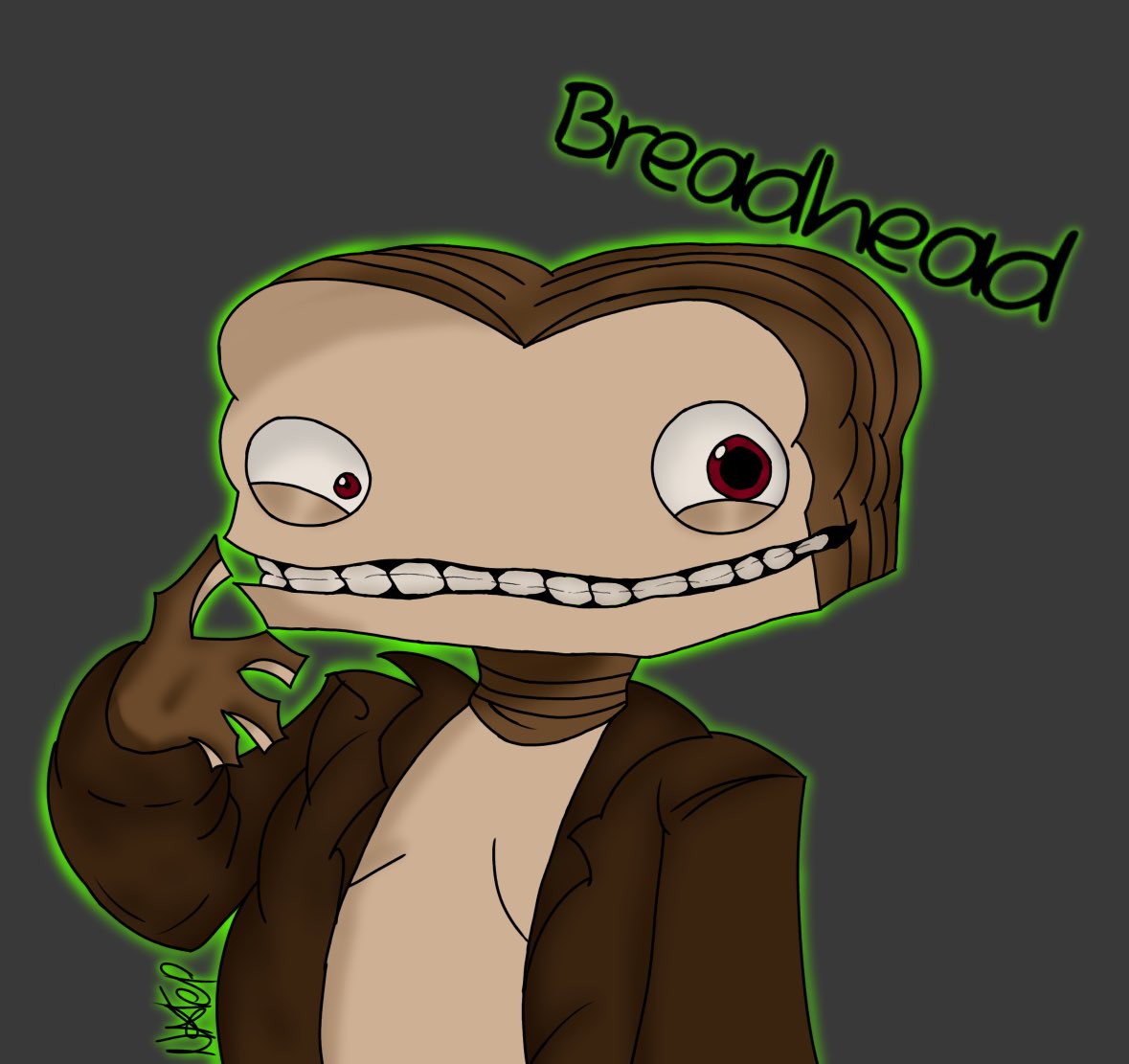 PerdigonNate's tweet photo. Finished coloring and creating the bread man!! #gaslightdistrict #breadhead https://t.co/hM2OdiCYIU