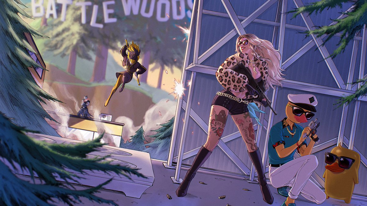 FNGGUpdates's tweet photo. I wanne thank @EpicTofuChris for this awesome collaboration.

And I wanne thank you for puzzling this week. It was so fun seeing everyone come together to reveal the loading screen teasers. 💙💙

Hoping to see more collaborations coming in the future. https://t.co/o8JsRbGwNE