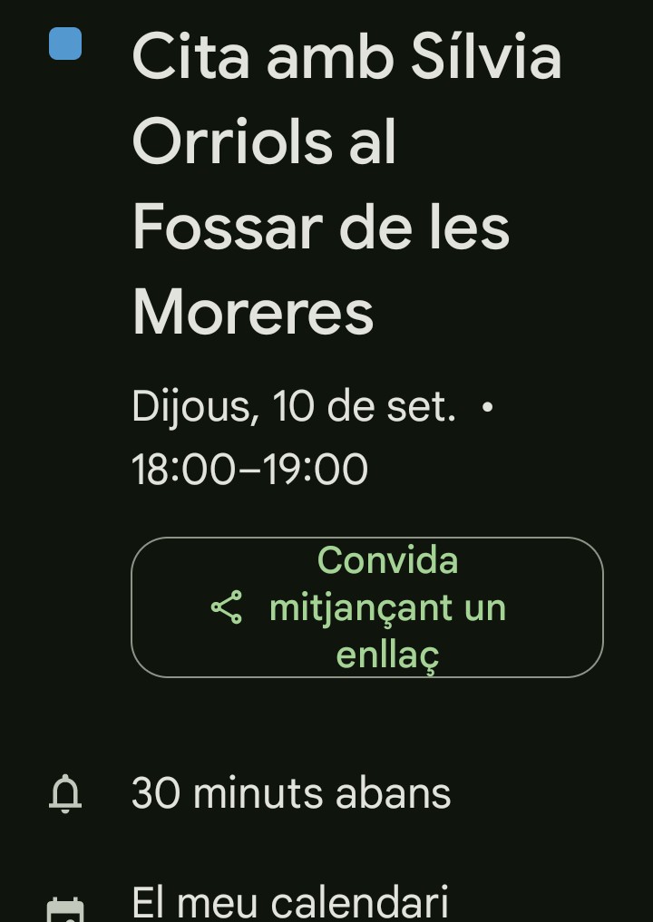 Neubcn's tweet photo. @BerniSorinas Ens veiem al fossar, si. https://t.co/NCep8bB4uv