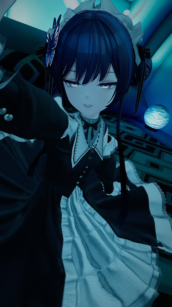AKIRIA_Games's tweet photo. この、スカートがファサァァ……

ってなってるのが凄い好きなんです

#VRChat️ #Kisaki3D https://t.co/FKbswUhaKH