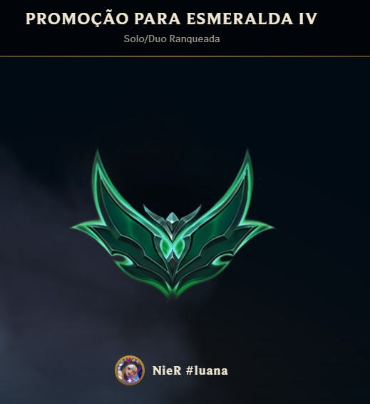 vkenzo90's tweet photo. Dia 1 fez um mês que ela se foi, eu parei no Platina I, estava sem animo pra jogar depois de tudo que aconteceu, mas eu decidi que ia cumprir minha promessa pra ela e voltei a jogar hoje
Promessa paga, obrigado por tudo minha filhinha, queria que você estivesse aqui pra comemorar https://t.co/u1HK4pS52Z