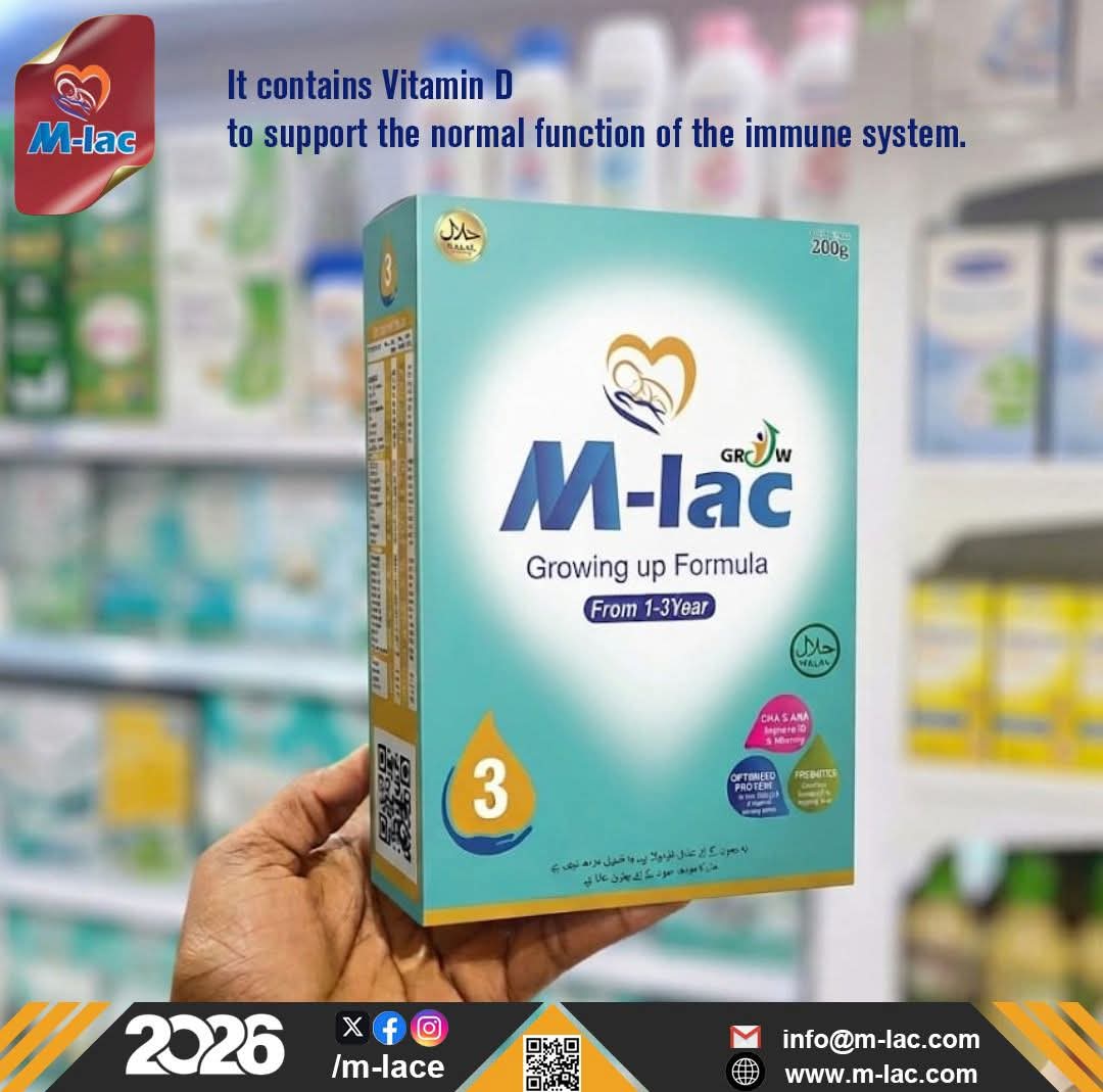 mLacgrow's tweet photo. Give your child the nutrition they need to learn, play, and thrive. M-lac Grow provides complete and balanced nourishment for growing minds and bodies.

#M-LacGrow3
#CompleteNutrotion
#GrowingUpFormula
#GrowHealthy 
#GrowStronger
#GoalOfGrowth 
#BoostImmunity https://t.co/y2ojVjeEi2