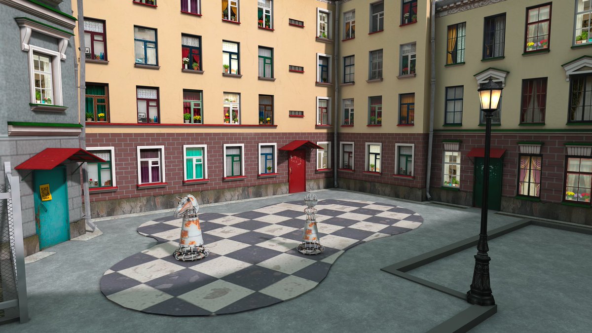 Bradlee1011's tweet photo. World name: 5-ая Улица ［BETA］
By: -ARCA
Platform: PC &amp; Quest 

#VRChat #VRChat_world紹介 https://t.co/qIeHATV5vz