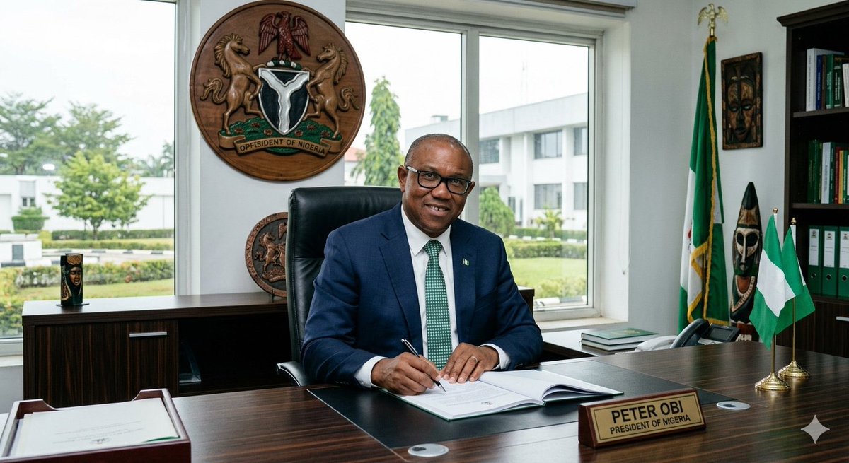 PO_GrassRootM's tweet photo. In just 358 days, Bola Tinubu will hand over power to President Peter Obi. It shall come to pass. https://t.co/2EJKhOA4BY