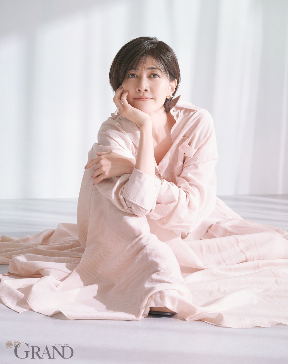 oricon's tweet photo. 内田有紀、ドラマ『ラストノート』で
timelesz寺西拓人と年の差恋愛に挑む思い

50代を迎え本音を吐露
独立＆結婚で迎えた“第二の思春期”語る
https://t.co/MnRObNdlsQ

📖『美的GRAND』夏号 6/12発売 https://t.co/9NRs9xXH4r