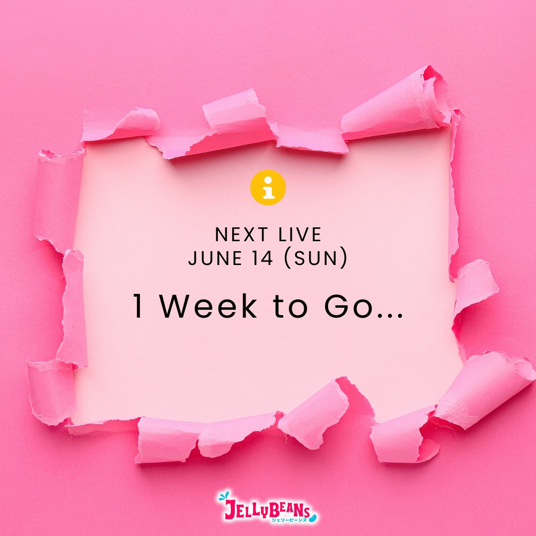 JellyBeans0317's tweet photo. ⏳COUNTDOWN⌛️

ライブまであと1週間✨
今回のご来場プレゼントはこちら💁‍♂️
お待ちしています！

#JUDYANDMARY #ジュディマリ 
#コピーバンド #カバーバンド 
#JELLYBEANS #ジェリビ 
#コピバン #ライブ告知 https://t.co/EYeSKkhybB