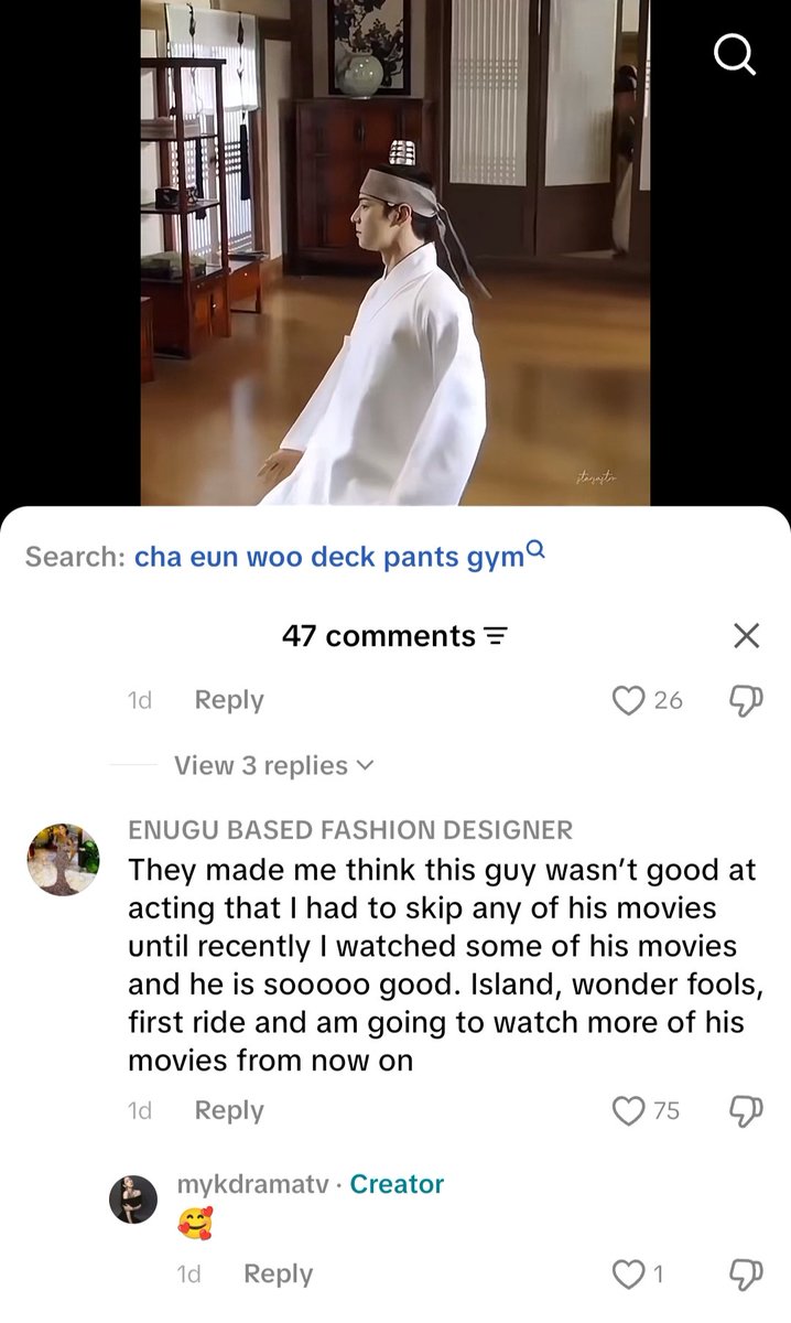 mohmyat594's tweet photo. Comments like this made me cry 😭 Cha Eunwoo you're an amazing actor 💯 https://t.co/RKiXXVTHsx