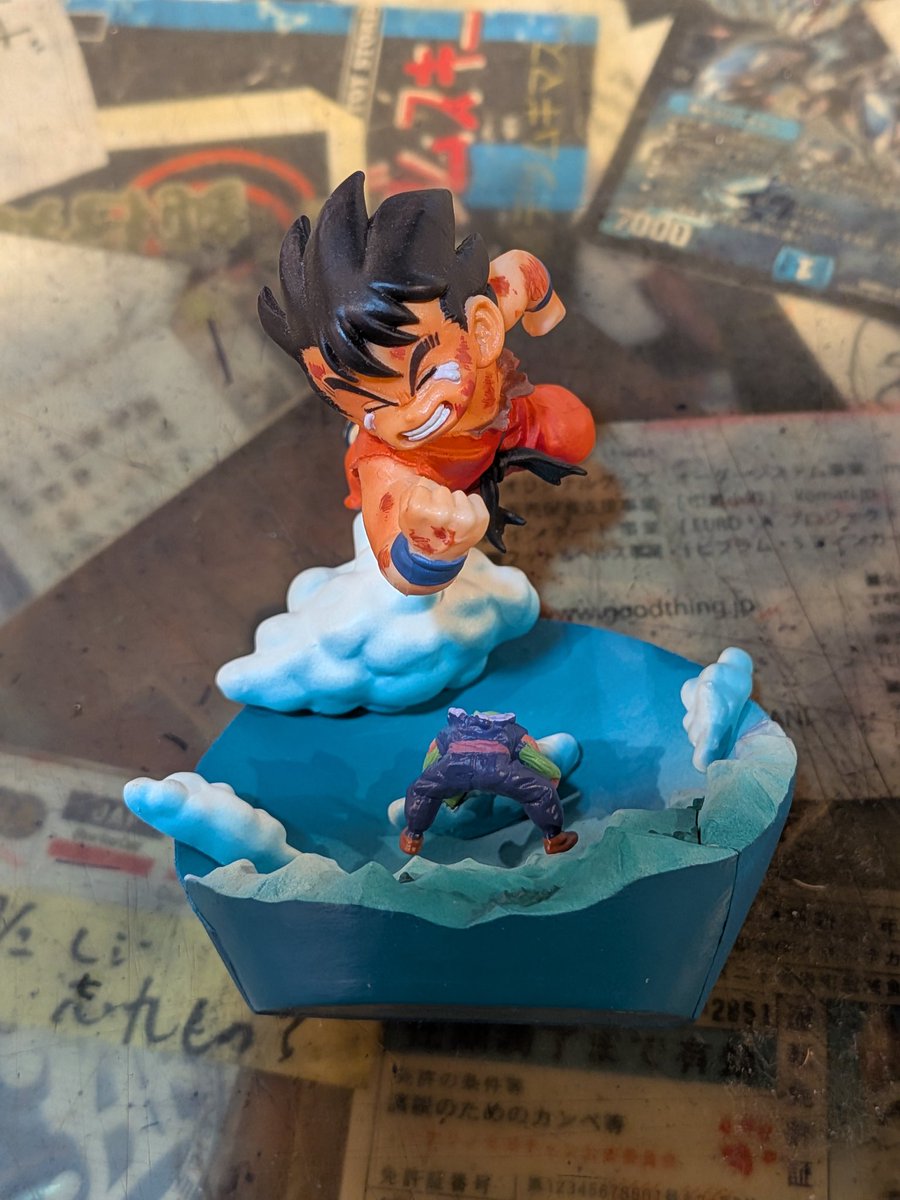 ドラゴンボールカプセル ボーナスパーツ 悟空対ピッコロ大魔王をお持ち