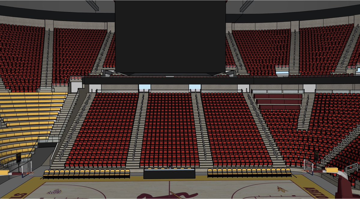 Will_jasper24's tweet photo. Can’t wait for the ASU basketball arena renovations to be completed….gonna look sick 😤 https://t.co/xa0XyIA4kQ
