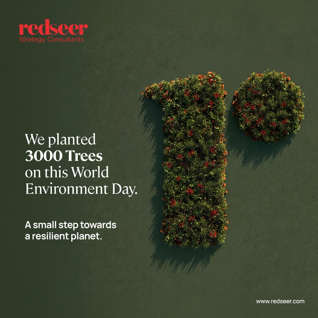 Redseer's tweet photo. Every tree absorbs, every root holds, every canopy shelters. 

This World Environment Day, Redseer planted 3,000 trees for a greener future, with support from Grow-Trees and Sankalpa Taru.

#Worldenvironmentday #Redseer https://t.co/UWvglGSSHP