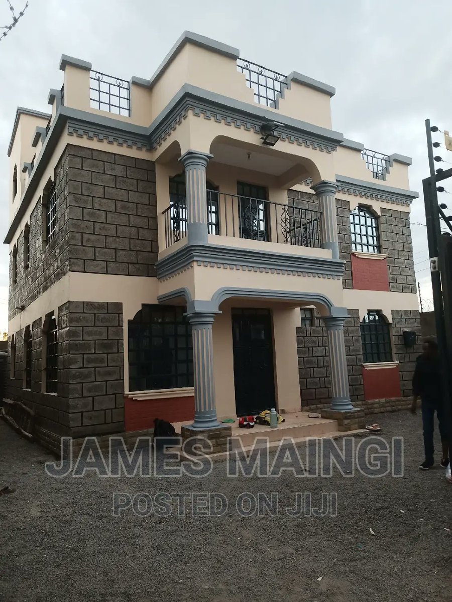 IanECox's tweet photo. New Kikuyu Gothic house for sale at Matangi, Kimbo, Kenya 🇰🇪🏘️

$78,000 with ready title deed. 

On 40 x 60 meter plot located only 2 km from Thika Superhighway. https://t.co/j0XSNEWmMY
