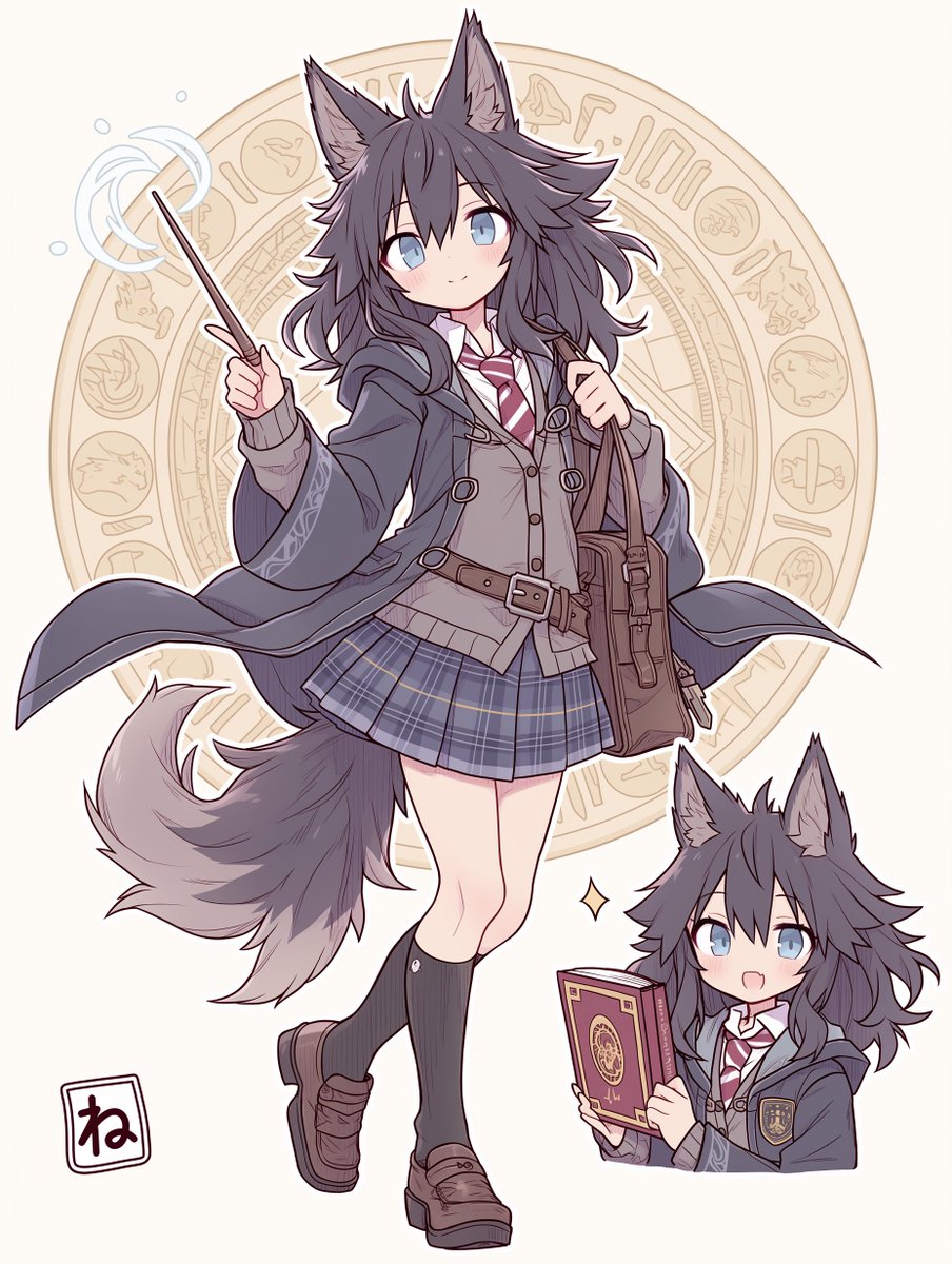 tailcat1's tweet photo. 『AI色々なイラスト投稿イベント』

『テーマ』＃AI色々な魔法娘を見て見よう

『開催日時』６月５日～６月７日まで(月曜お昼までサービスタイムあります)

『投稿枚数制限』１日３枚迄。投稿の間隔をあけてもらうと助かります。

『参加条件』
・指定のハッシュタグ ＃AI色々な魔法娘を見て見よう を付ける。
・使用できるハッシュタグは合計２個まで。
・AI動画投稿も大歓迎。

『注意事項』
・センシティブな内容、R-18等の年齢制限コンテンツは一切NG
・新規アカウントや制限がかかっているアカウントからは通知が届かないため反応できません。
・明らかにテーマから大きく外れている作品も対象外とさせていただきます。
・二次制作イラストも禁止です。

今日の一言。
投票がなんとなーく？治って来てる気がするっス…。タイムラグとかはあるのは仕方がないっス。無効票だけでもキチンとしてくれたら問題無いっス♪(黒犬耳娘)

※皆様が楽しく参加できるイベントにしたいので、ルールのご理解とご協力をお願いします。コメント返しは出来る範囲で行っていきます。