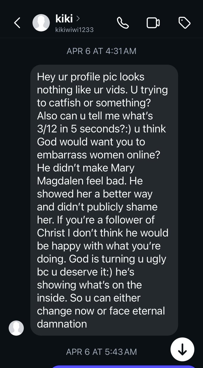 BrianAtlas's tweet photo. So Ciara Mariano aka Mary Ciara Tejada Mariano sent me a very nasty DM. She is a TikTok cellist. I responded politely inviting her onto the show to debate/discuss her disagreements. She flip flopped repeatedly about coming on the show. She repeatedly continued insulting me (there was a lot, I didn't include all screenshots). It ultimately culminated in her backing out and crashing out. She claims to be Christian. She also admits to having BPD, which perhaps explains her outbursts. She's a major catfish btw (photos in replies) and just an all around awful person.
