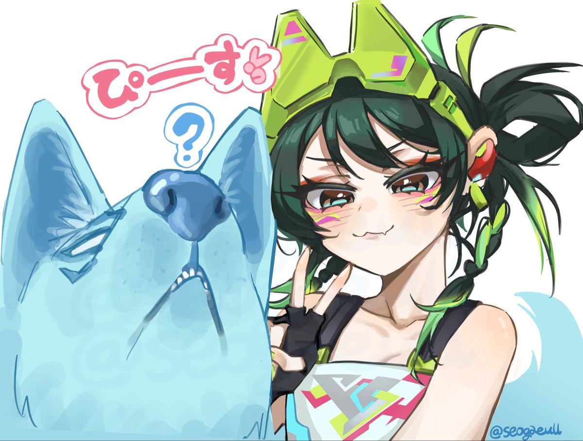 seogaeull's tweet photo. ぴーす…？
#OverwatchFanart
#kiroko #Overwatch https://t.co/mbwqY0b9VV
