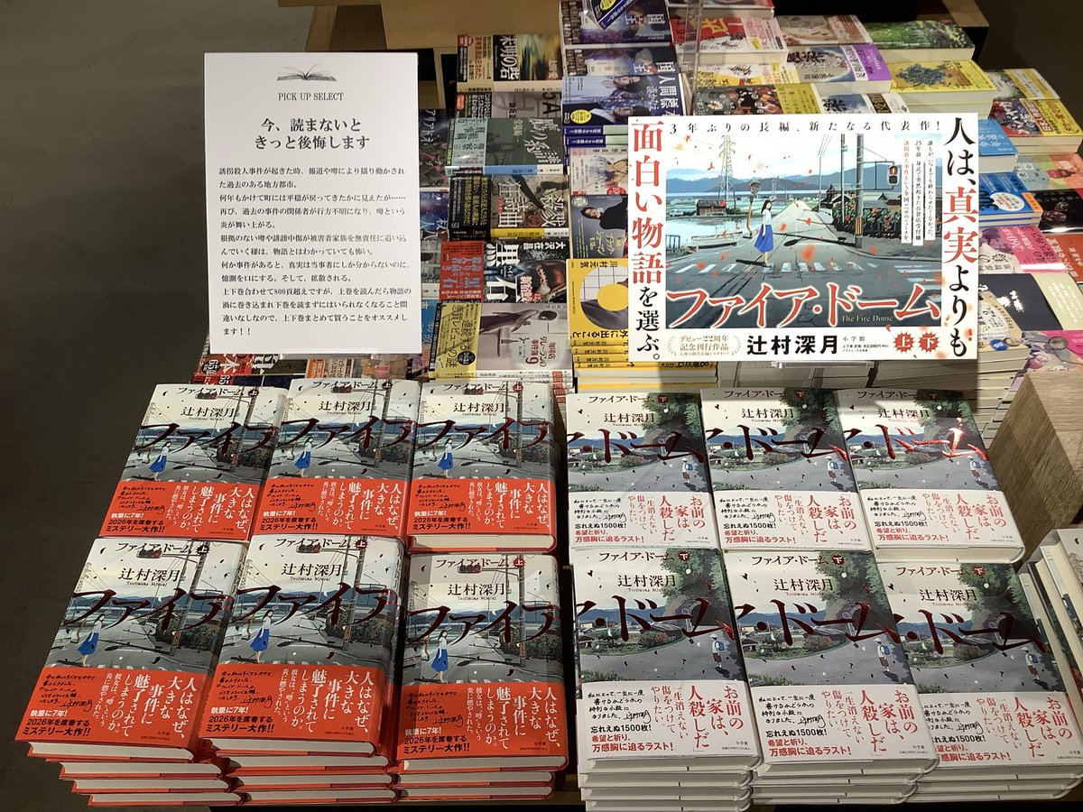 3年ぶりの長編にして新たなる代表作！ #辻村深月 #ファイアドーム 上 