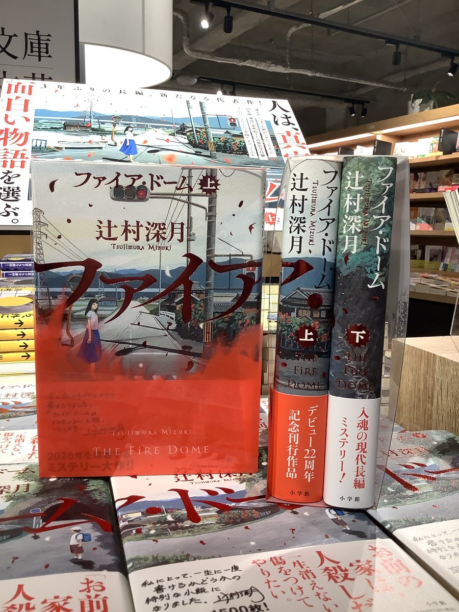 3年ぶりの長編にして新たなる代表作！ #辻村深月 #ファイアドーム 上