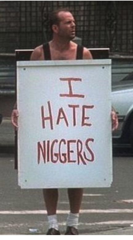 DoomKinetix's tweet photo. @Raw_Combat_ I'm NOT gonna slam a woman's head into concrete because she pushed me..

Some of yall are NIGGERS and it shows... https://t.co/jHjW4CCh6e