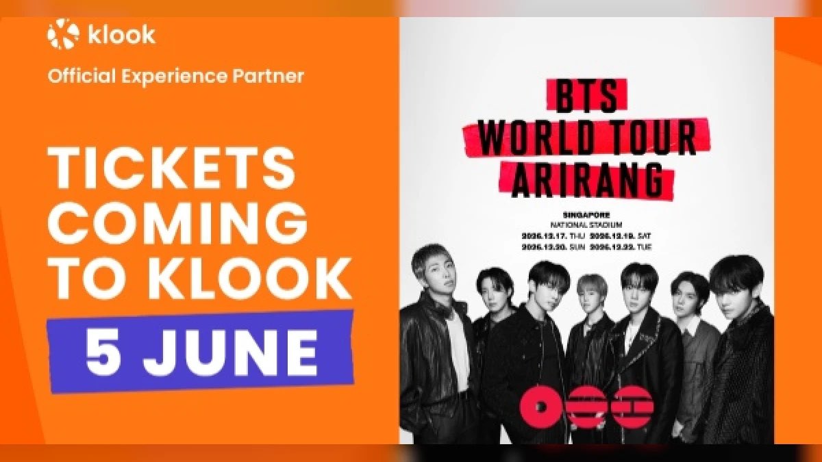 mohdzaid's tweet photo. Klook Experience Packages for the BTS WORLD TOUR 'ARIRANG' IN SINGAPORE. Mana yang tak dapat tiket tu boleh dapatkan kat Klook sekarang. 
https://t.co/k18GIG9Rxq https://t.co/1NrLnUGsrF