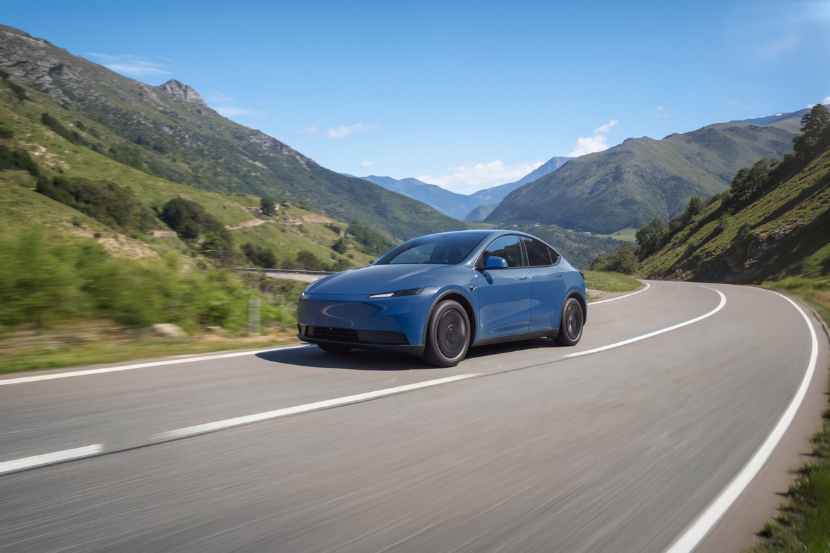 teslaeurope's tweet photo. Coastal Blue now available for Model Y in Europe https://t.co/US3RPCxueM