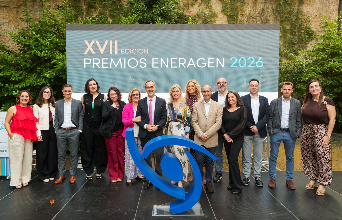 AGENEXORG's tweet photo. 🙌 AGENEX ha asistido esta semana a la Asamblea General de @EnerAgen y a la entrega de los Premios Nacionales de Energía EnerAgen 2026, celebradas en Oviedo.

👏 Nuestra enhorabuena a todos los proyectos reconocidos por su contribución a un modelo energético más sostenible 🌱⚡ https://t.co/BUOlH9r8gG