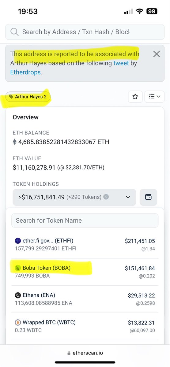 pmf2026's tweet photo. @DecryptMedia @CryptoHayes You may wonder why he hasn’t dumped $BOBA 🧋
He even accumulated but hey sssssst…….IYKYK https://t.co/vzhusZ1aDh