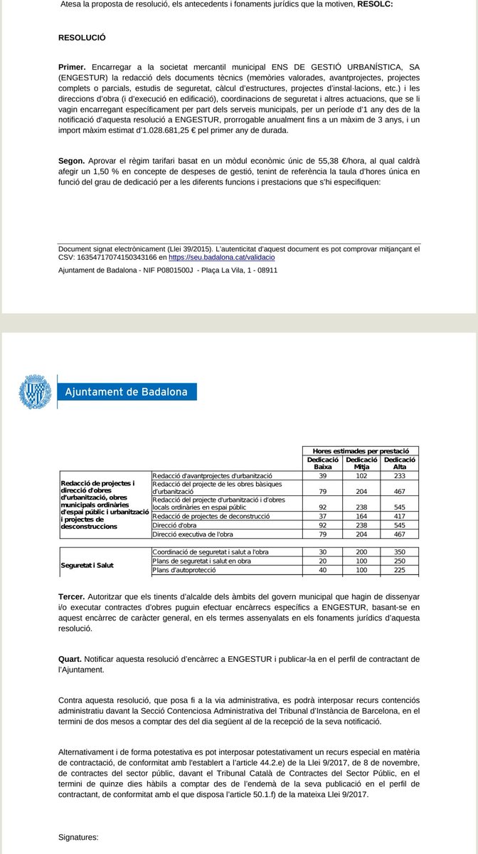 dpani1994's tweet photo. ENGESTUR trabajando en proyectos para Badalona:
💸 1mill
⏳1 año (prorrogable 3años)
Ante la incapacidad del @AjBadalona se confía en ENGESTUR para sacar el máximo de proyectos durante 1 año.
#TeamBadalona https://t.co/4rkAAJQLKP