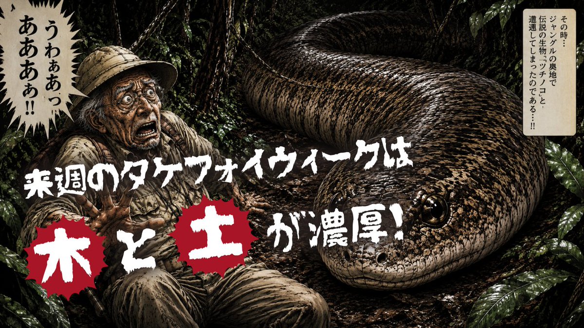 takefoy99's tweet photo. 来週のタケフォイウィークは今のとこ木と土が濃厚だ！土曜日はもしかしたらお休みになるかもだけどまた確定したらお知らせします！！ https://t.co/9q6k7E5T52