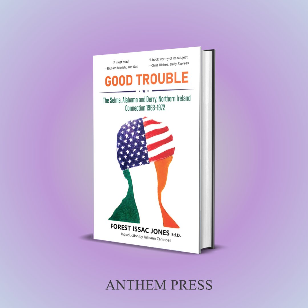 AnthemPress's tweet photo. @DrForestIssac, author of ‘Good Trouble’, will be presenting his book at the Belfast Book Festival on 6 June 2026. Find out more ➡️ https://t.co/L5tmde2pS9 @BelfastBookFest #AnthemPress #CivilRightsMovement #BlackCivilRightsMovement #HumanRightsHistory #FreedomStruggle https://t.co/wymgRuUVAu