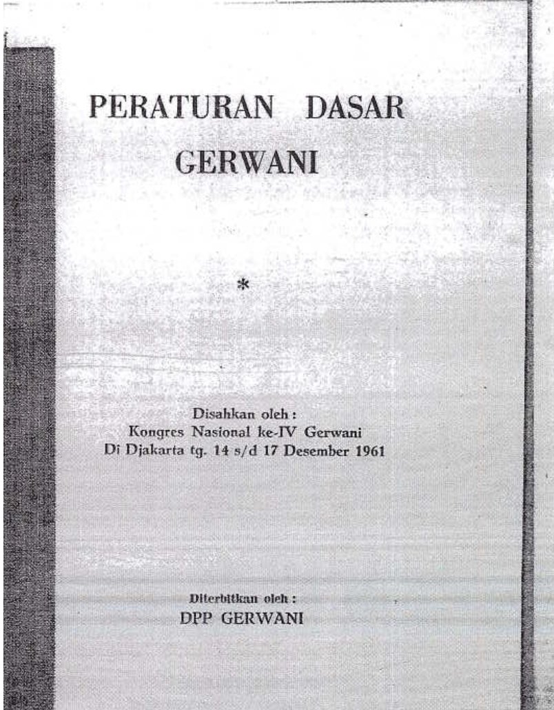 KacabenggalaEds's tweet photo. Peraturan Dasar Gerwani memuat konstitusi Gerwani setelah Kongres IV 1961: dari pertumbuhan hingga satu juta anggota, perjuangan hak wanita dan anak, kritik atas upah rendah, kawin paksa, wanita tani, lintah darat, sampai cita-cita emansipasi Revolusi 45.

https://t.co/gfBiHRbLfk https://t.co/WGUanjIWdF