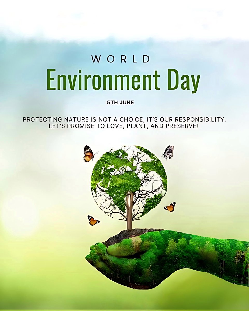 Keerthikumaroff's tweet photo. WORLD ENVIRONMENT DAY 🌍🌳 https://t.co/IB53JOkVLM