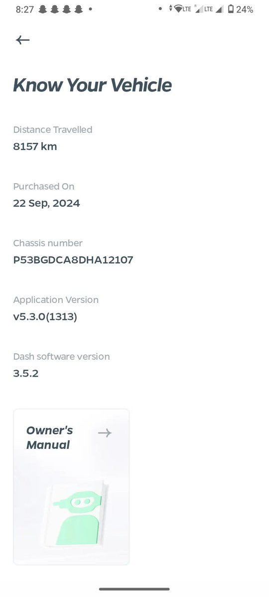 HariSplEducator's tweet photo. @moneycontrolcom @BhavyaDKumar New scam suru kar diya ola ne. Ek sal ghumane ke baad ab bolte h ki warranty khatm ho gyi hai. Apka scooter 30000 km se upper  chal gya h jabki abhi 8157km chla h, Same day job kholkar close kar diya. Na sensure issue solve kiya na charger dekha @OlaEV_Support @bhash https://t.co/LCjF7ceM5H