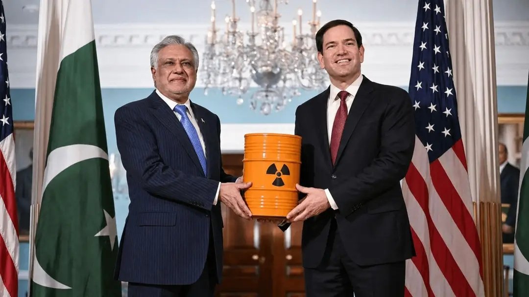 ArianaVoice11's tweet photo. Important Information
Iranian officials reportedly believe that Pakistan's Foreign Minister, Ishaq Dar, shared intelligence related to Iran's nuclear program with his American counterpart, Marco Rubio, during a visit to the United States.
It is said that Iranian authorities have also lodged a complaint with the Pakistani government regarding the matter. However, Pakistan's Ministry of Foreign Affairs has apparently rejected these allegations, stating that their foreign minister's discussions focused on bilateral relations, economic cooperation, and peace.