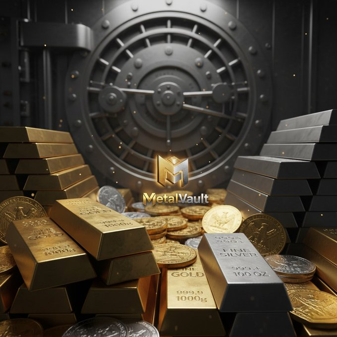 MetalVaultX's tweet photo. 🪙 Physical gold and silver are more than investments — they're a foundation for preserving wealth. ✨

MetalVault is changing the way modern stackers track and manage tangible assets.

📊 Monitor every ounce — from bullion bars and coins to rare collectibles
💰 Instantly compare spot prices with true melt value
🔍 Understand real premiums with complete transparency
📈 Build stronger positions through consistent long-term DCA strategies
Whether you're accumulating your first ounces or managing a substantial stack, MetalVault gives you the tools to stay organized, informed, and in control. 🥇
⚡ More powerful features and updates are coming soon https://t.co/ybvrJj4ej9

#Gold #Silver #PreciousMetals #MetalVault #Bullion #Stacking #WealthPreservation #RealAssets #FinancialFreedom #DCA #Investing #SoundMoney #GoldStacker #SilverStacker