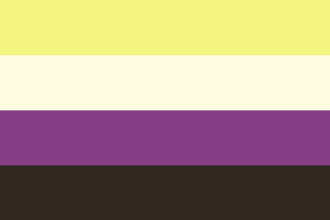Emprider's tweet photo. Trans + NB flag from these two pieces, https://t.co/WBLPDzAmZY