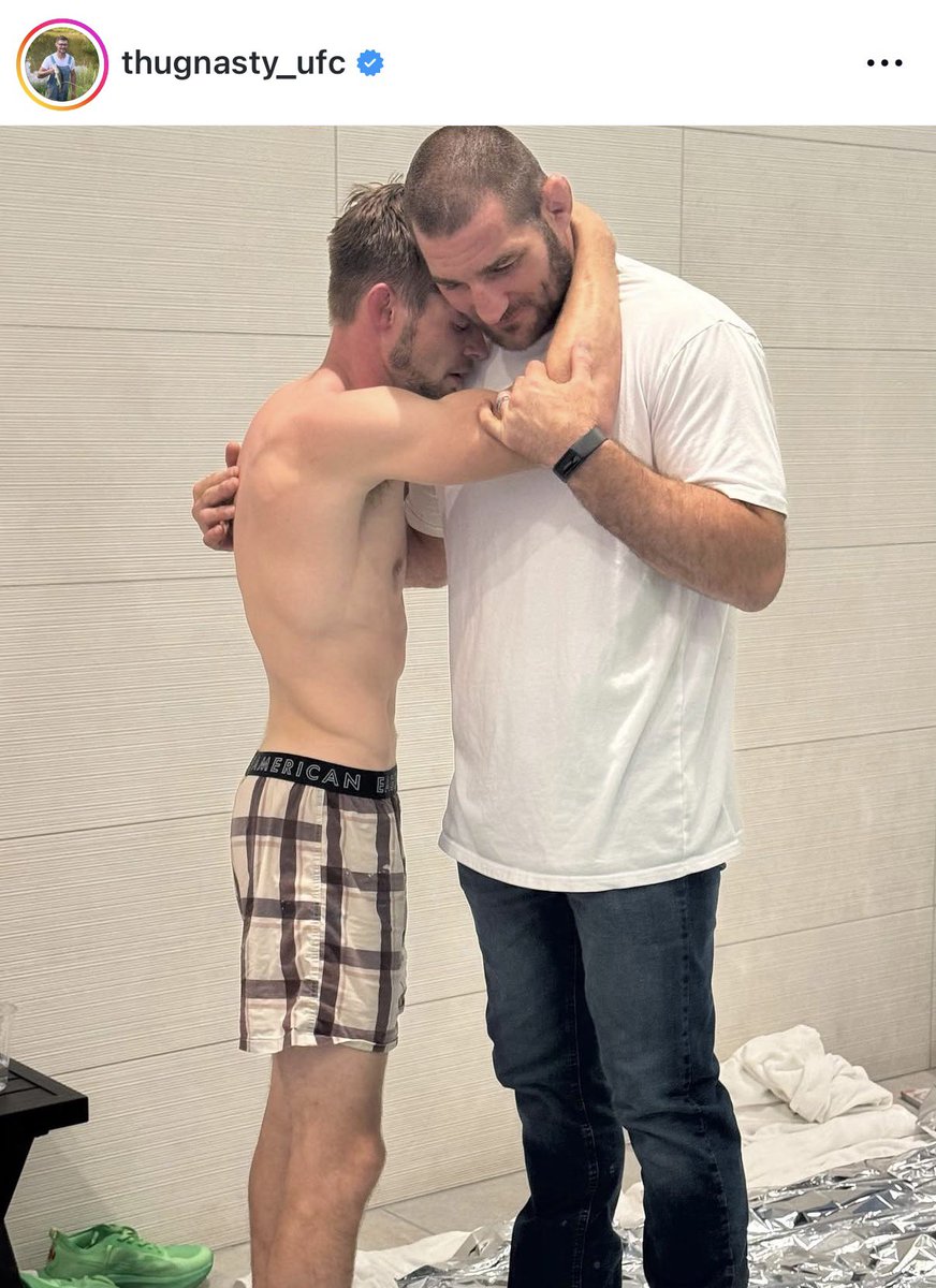 DovySimuMMA's tweet photo. Bryce Mitchell via IG

“Sean Strickland lifted my spirit today, while cuttin weight
im not allowed to be tired in front of my big brother. 

It’s incredible how God uses us to inspire one another. When Sean walks in his presence is always noticable and i always feel protected. He let me say a prayer for him what an honour”
