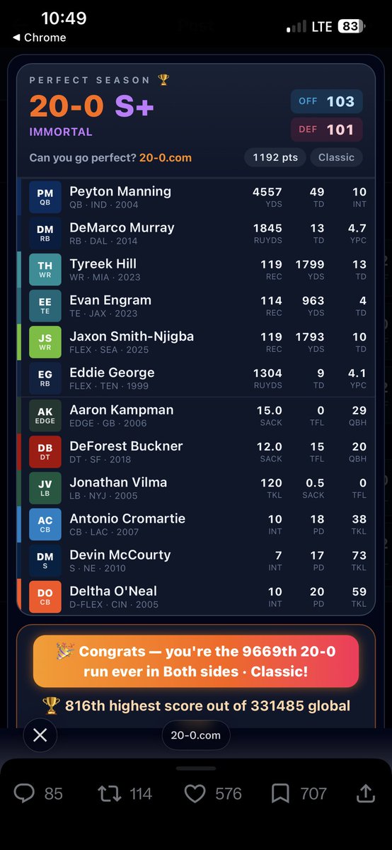 iamsambrum's tweet photo. @NAMELESS Somehow this team hit 20-0 🤷🏽‍♂️ https://t.co/JGAqYm5vtm
