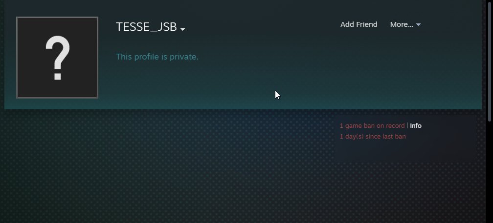 TheMoracles's tweet photo. Son zamanlarda çevremde de gördüğüm kadarıyla TBH: Task Bar Hero oynayanları görüyorum.

Oyunu oynarken Steam pazarına yönelik VAC-Ban yiyenlerin sayısı bir hayli artmış. (Hatta fotoğrafta geliştirici dahil VAC-Ban yemiş)

Bu da başka oyunlar açık olduğunda yaşanan bir hata gibi görünüyor.

Bu durumlara yönelik form açılacağı söylenmiş. Form geldikten sonra VAC-Ban olayını yaşayanlar formları doldurmuşlar ve halen hesaplarından kaldırılmasını bekliyorlarmış.

Bu oyunu oynuyorsanız lütfen dikkat edin.