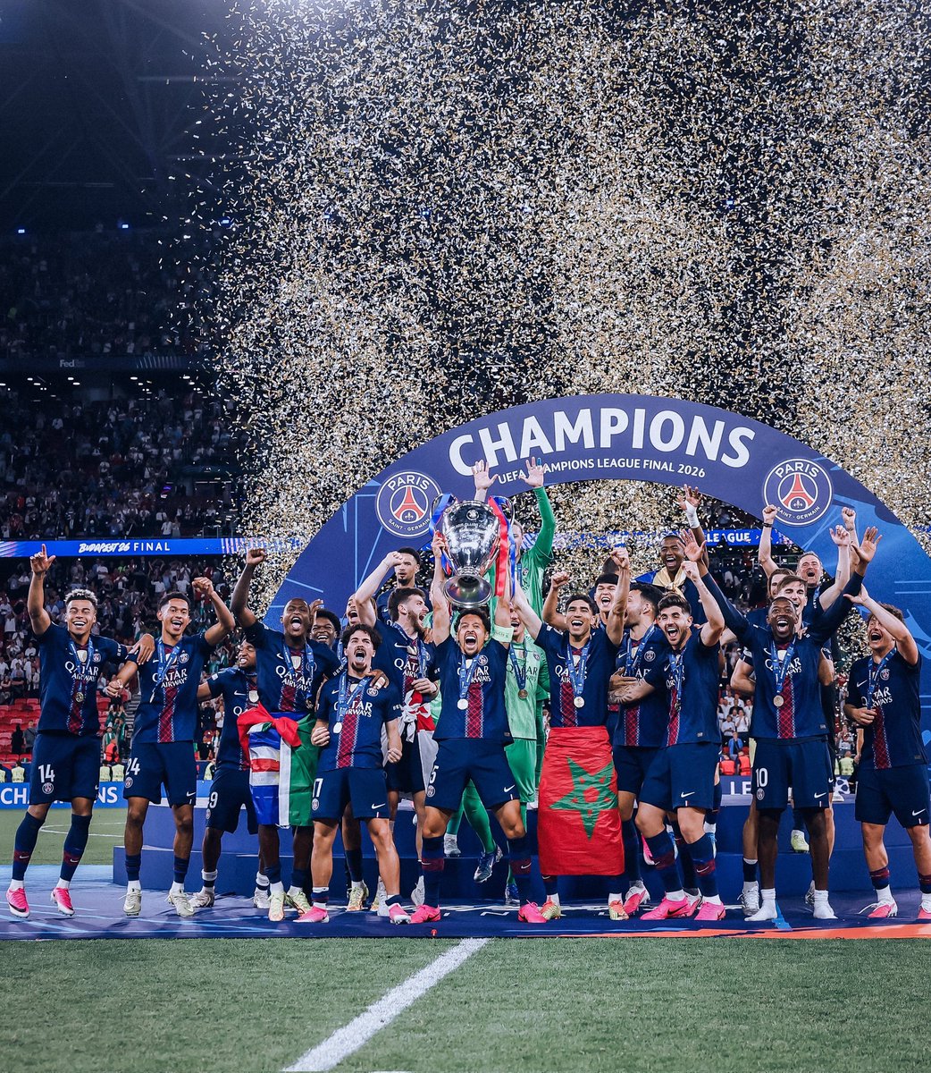 declanstar1's tweet photo. Friends of PSG,  don't get too comfortable. 😅

🏆 Ligue 1 = ~€30M

🏆 Champions League = ~€148M

Total = ~€178M

🏆 Premier League = ~€200M

🥈 Champions League Final = ~€145M

Total = ~€345M

Difference = ~€167M

PSG lifted the trophy. Arsenal took home the money. https://t.co/DzJ8CPEz8a