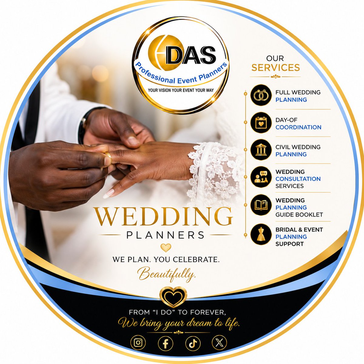 donderrick63's tweet photo. Planning a wedding?
We help couples create elegant, stress-free weddings while staying on budget and avoiding costly mistakes.
From full planning to day-of coordination — we’ve got you covered.
📩 DM us to start planning your dream wedding today. +256704141399 / +256782851146 https://t.co/QMhYFJyrh8