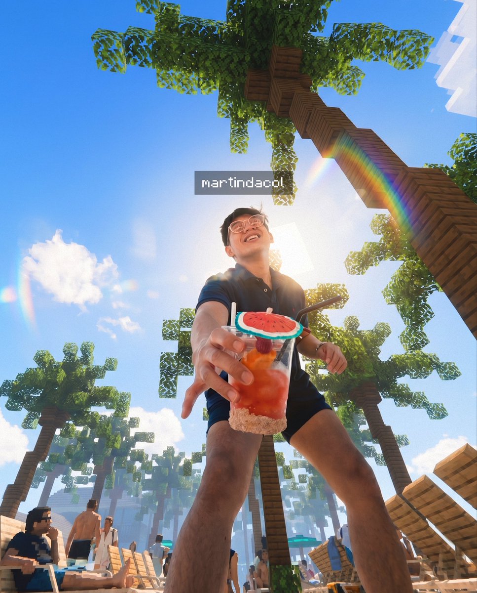 martindacol's tweet photo. When you literally see life as a video game 👾⛏️ Turned my photos into these Minecraft edits using @google Gemini’s Nano Banana Pro 🍌. Shared the exact prompt, try it for yourself! 🤩

#minecraft #minecrafttrend #AI #AiEdit #AIprompts https://t.co/JLHeEmH8cG