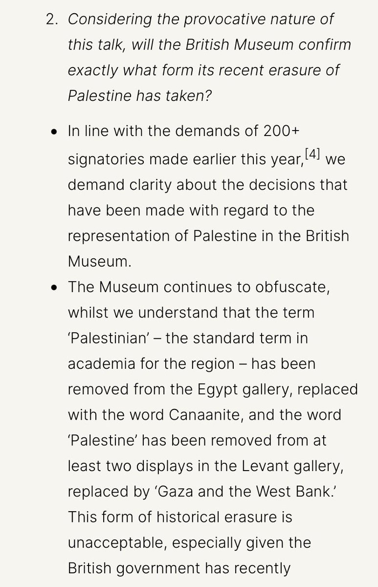 JAZA_UK's tweet photo. the mainstream media is not covering the valid concerns that Jewish Artists for Palestine and many more Jewish people have about this bogus event at the British Museum https://t.co/CWr501PCK9