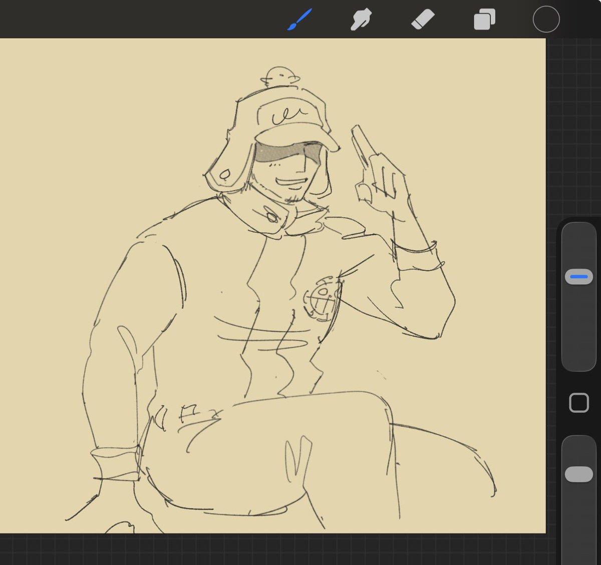 sidestray's tweet photo. a very fast penguin.. i need todraw him and shachi more https://t.co/KJhCqwbEGT