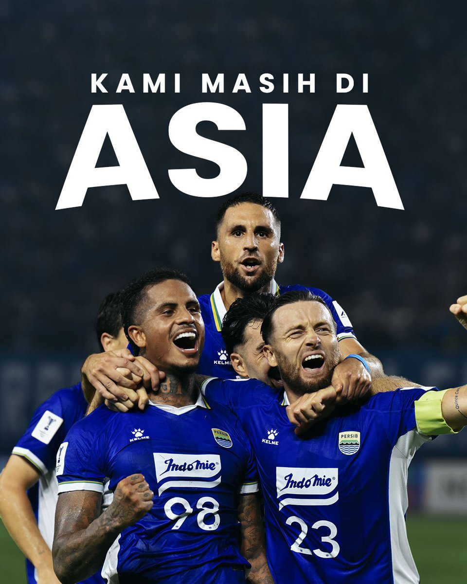 persib's tweet photo. KAMI MASIH DI ASIA.

Dua agenda penting di kancah ASIA akan dihadapi #PERSIB ✈️

Mendatang, #PERSIB akan menghadapi Manila Digger dalam ACL Two 2026/2027 Playoff di GBLA.

Selain itu, tim Pangeran Biru akan berlaga di ASEAN Club Championship 2026/27 dengan mengawali perjuangannya di Grup B. 

#WeArePERSIB