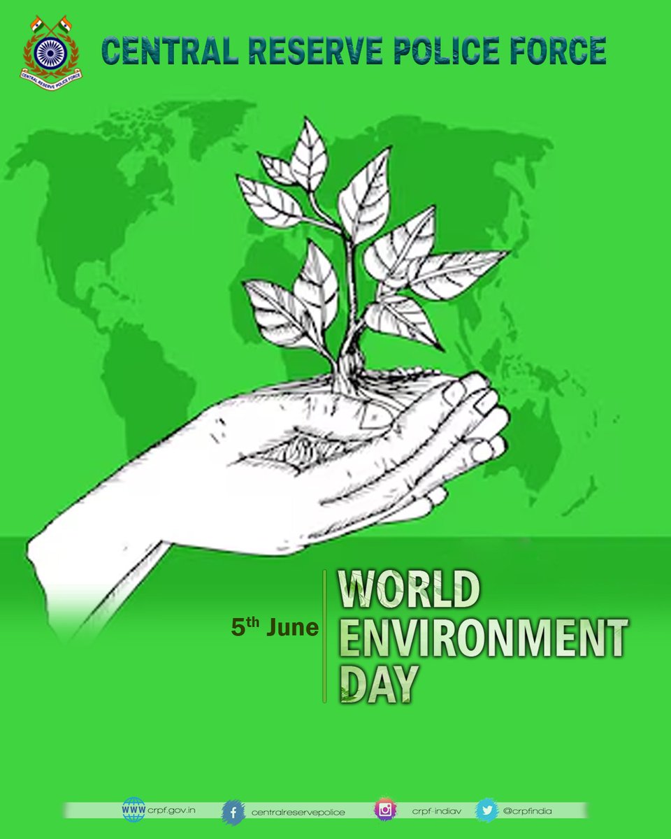 S_deshpremi's tweet photo. 🇮🇳 From safeguarding borders to safeguarding the environment, #CRPF demonstrates true commitment to the nation. Best wishes for this inspiring plantation campaign. 🌱🌳

#WorldEnvironmentDay #GreenIndia #EcoFriendlyForce #MissionNaxalMuktBharat2026 #NationFirst https://t.co/9BMtCI33FF